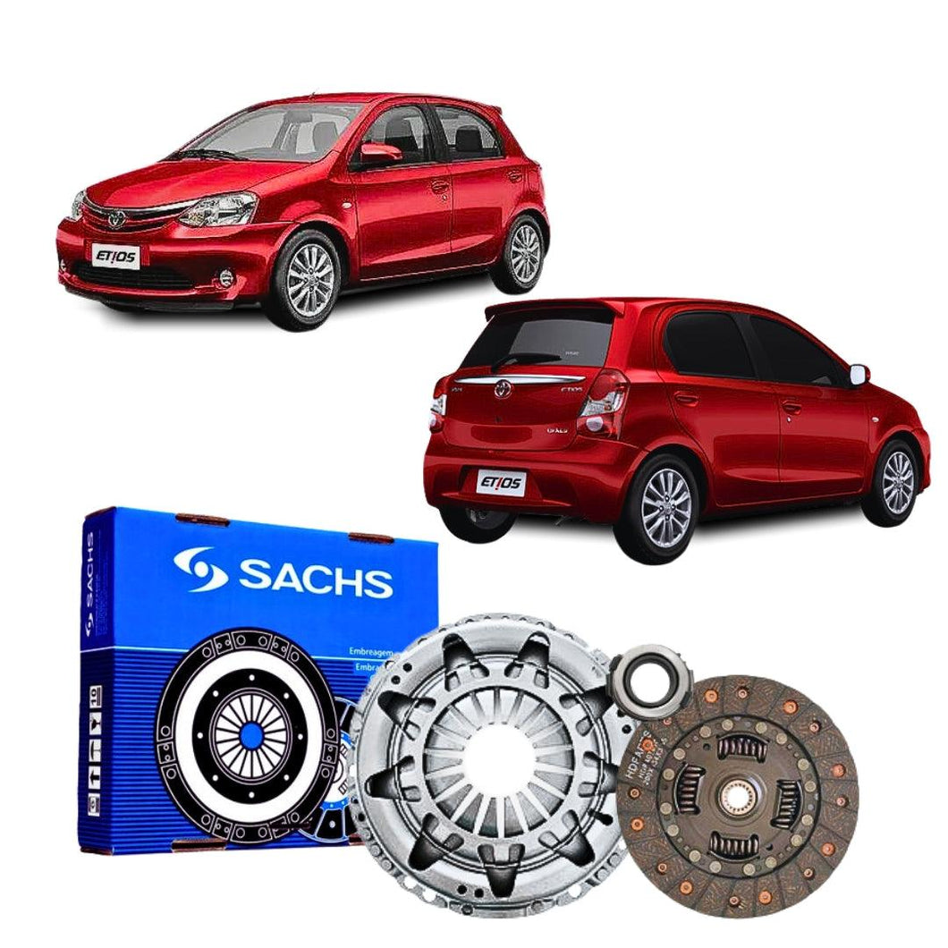 Kit Embreagem Toyota Etios 1.3 1.5 2012 até 2019 Sachs