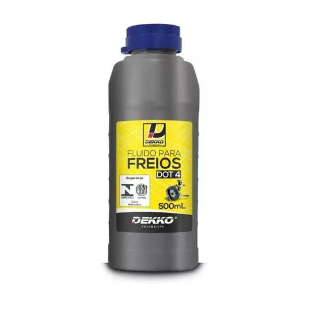 Fluído de freio DOT 4 Dekko 500 ml - DKFL0054